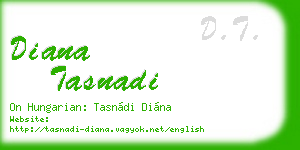 diana tasnadi business card